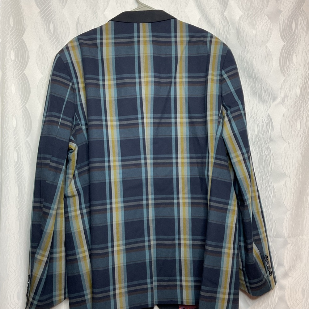 Bruno Conte by Don Jonathan plaid Blazer men's xl - Picture 10 of 10